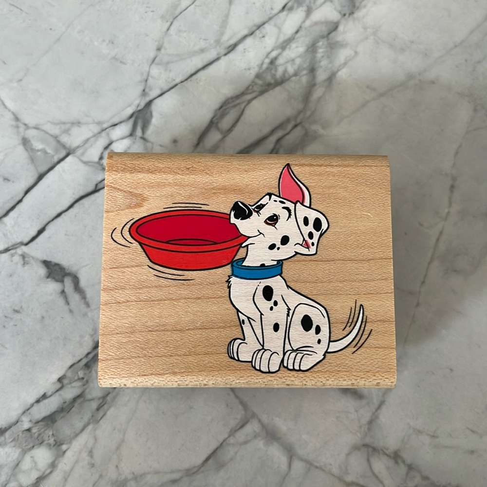 101 Dalmatians rubber stamp
